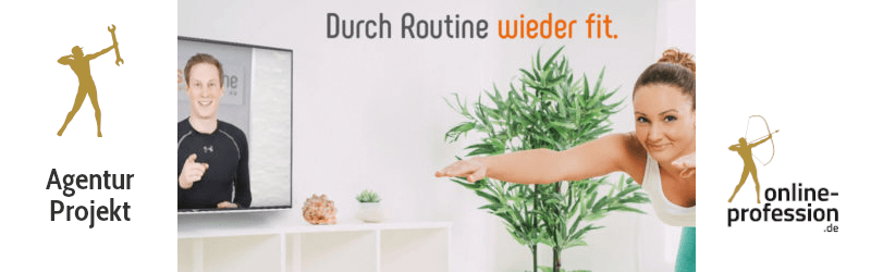 Relaunch für Sports Routine: Fit und gesund - jederzeit und überall